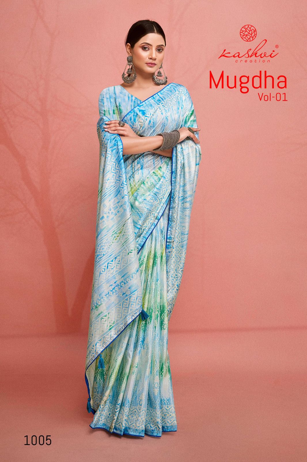 Mugdha Vol 1 By Kashvi Prizm Printed Designer Sarees Wholesale Price In Surat